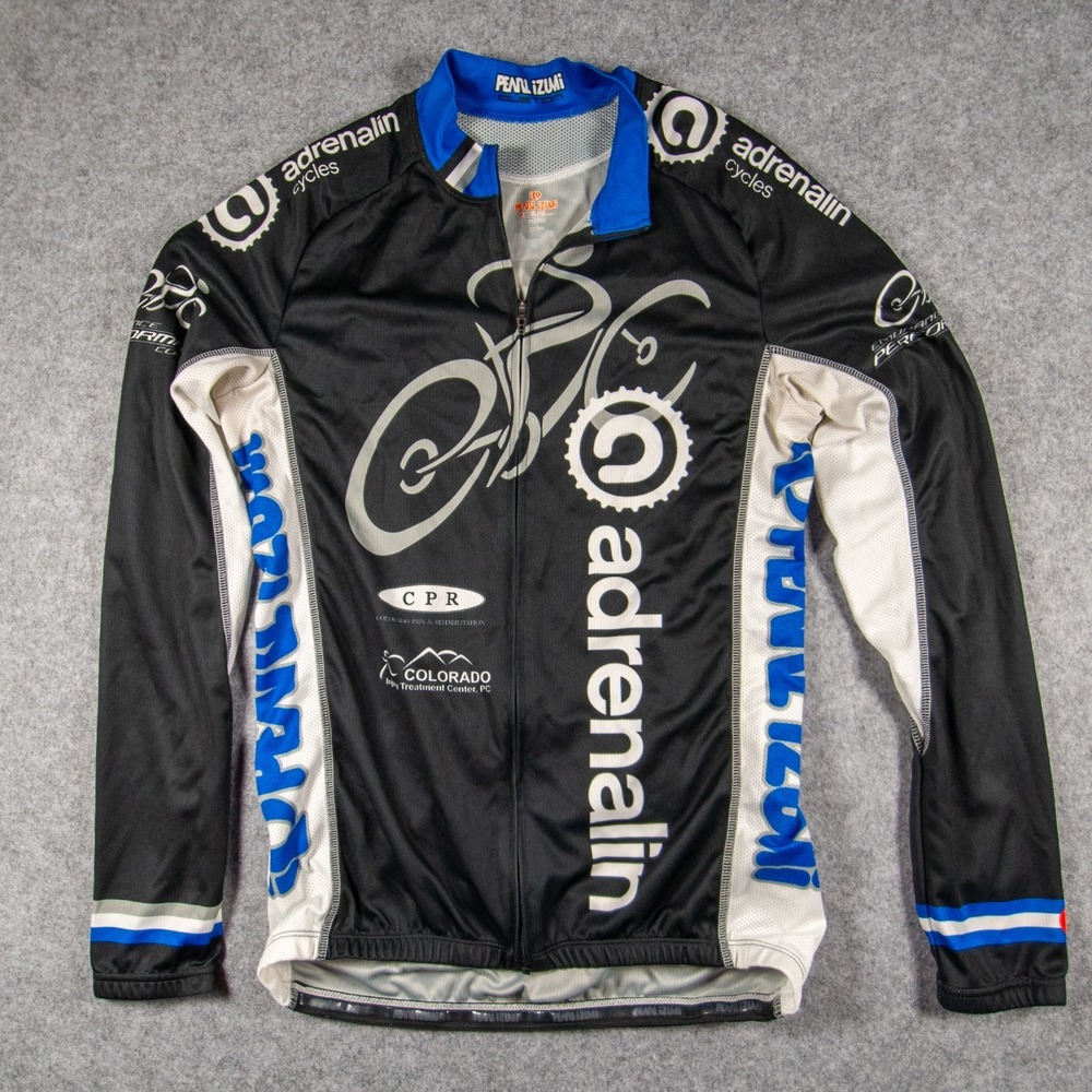 Pearl Izumi Custom Elite Cycling Jersey Long Sleeve Medium Adrenalin Cycles CO